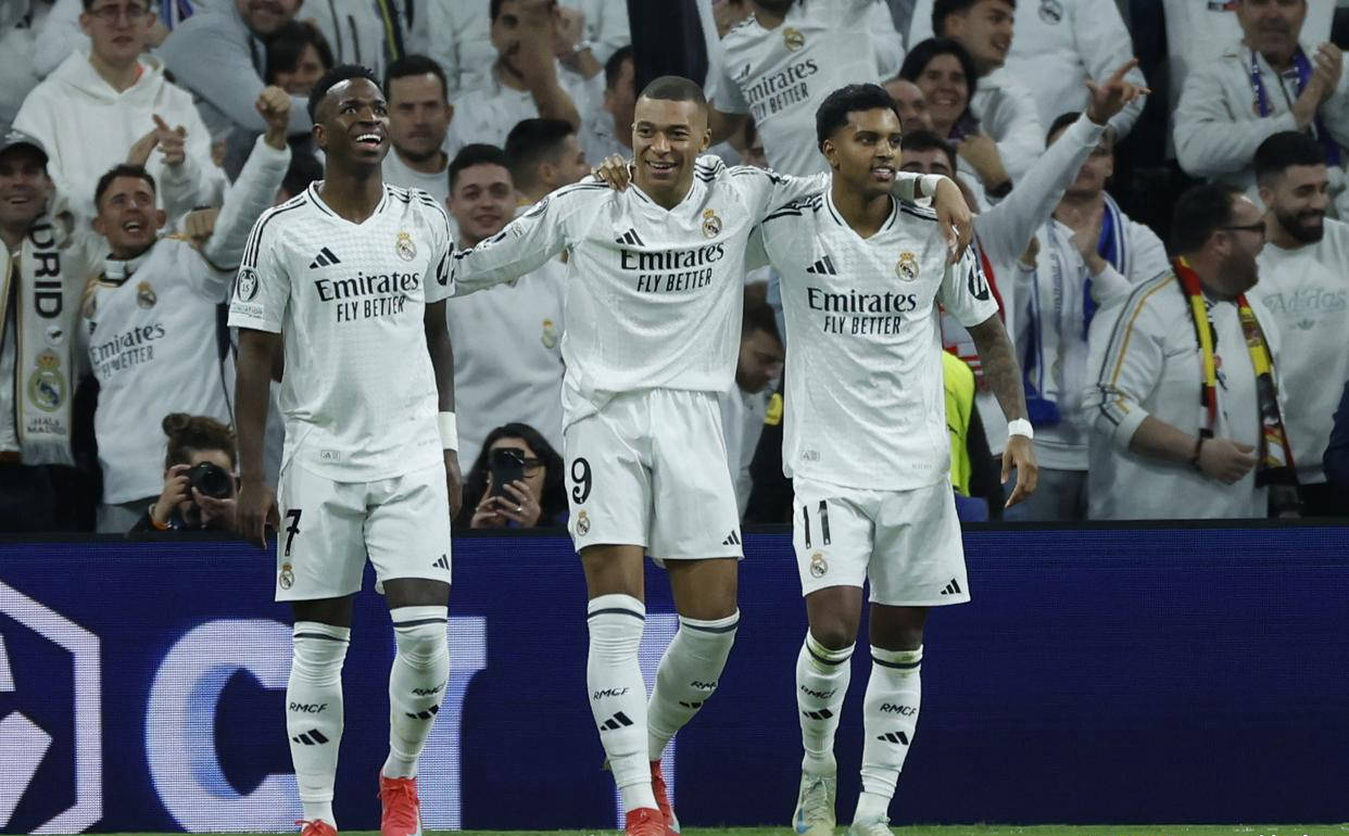 皇马核心攻击线陷入低迷：不止姆巴佩和小熊成问题